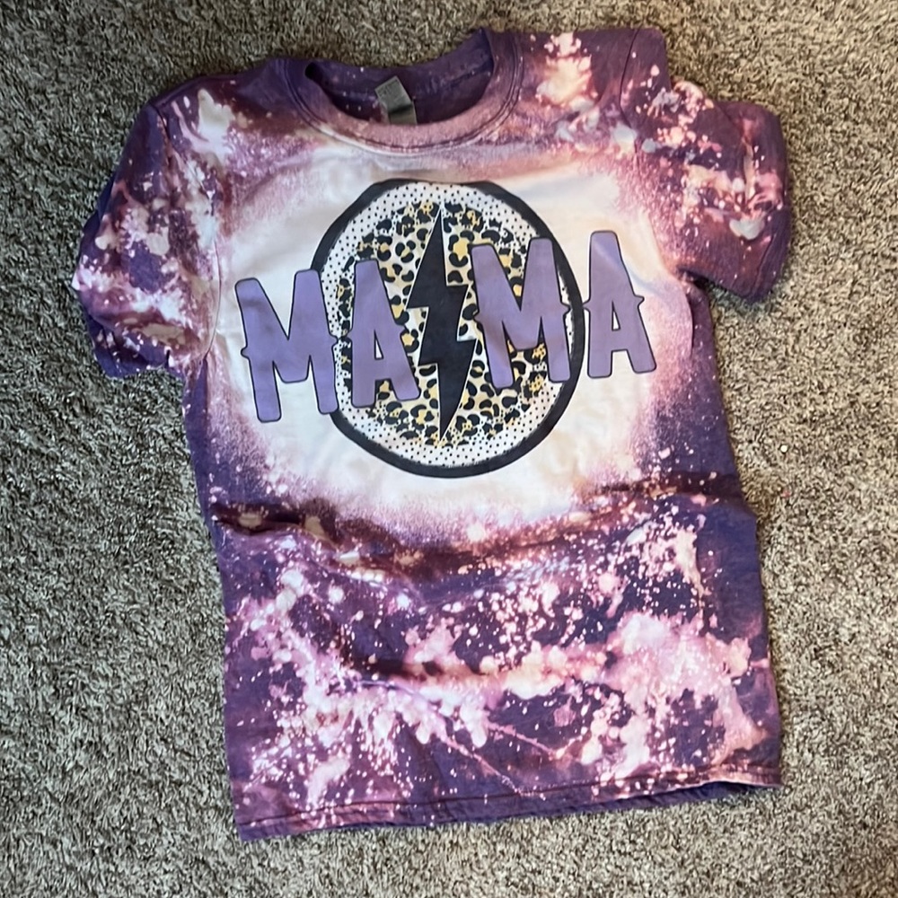 Bleach purple mama shirt